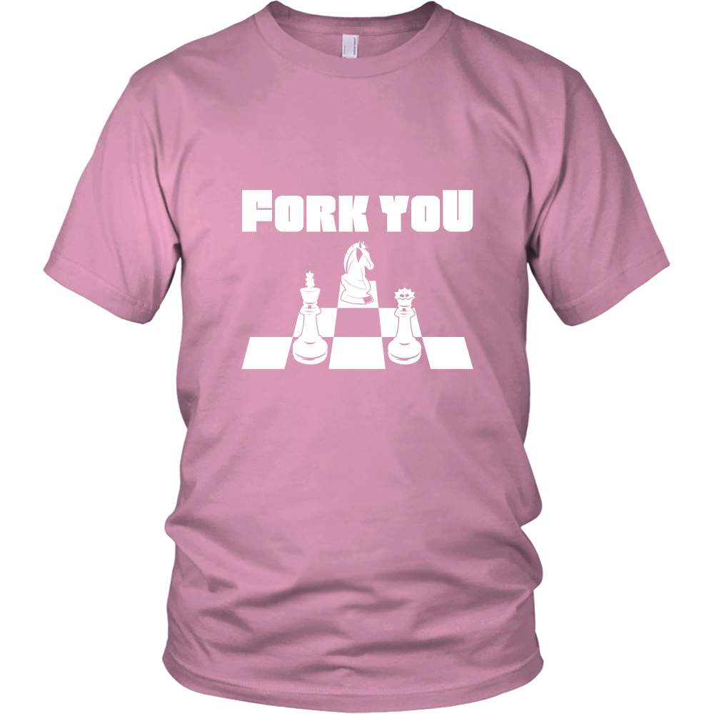 Fork you - Unisex Chess T-Shirt