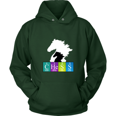 Chess Atomic Table - Unisex Hoodie