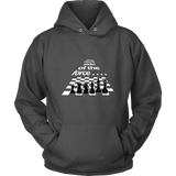 The dark side of the force - Chess board and pieces - Unisex Hoodie