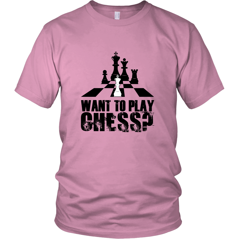 Want to play chess? - Unisex T-Shirt