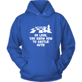 Oh look, you know how to castle... Cute! -  Unisex Hoodie