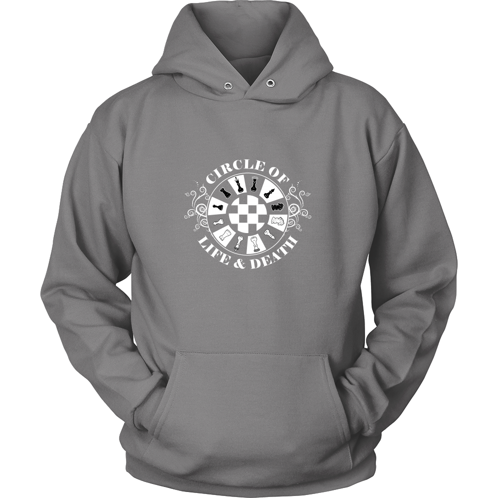 Chess - Circle of life and death  - Unisex Hoodie