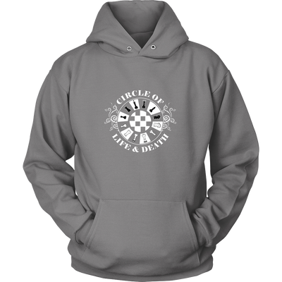 Chess - Circle of life and death  - Unisex Hoodie
