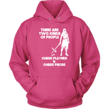There are two kinds of people: Chess Players and Chess Pieces - Unisex Hoodie