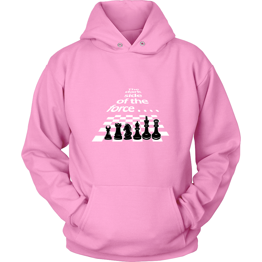 The dark side of the force - Chess board and pieces - Unisex Hoodie