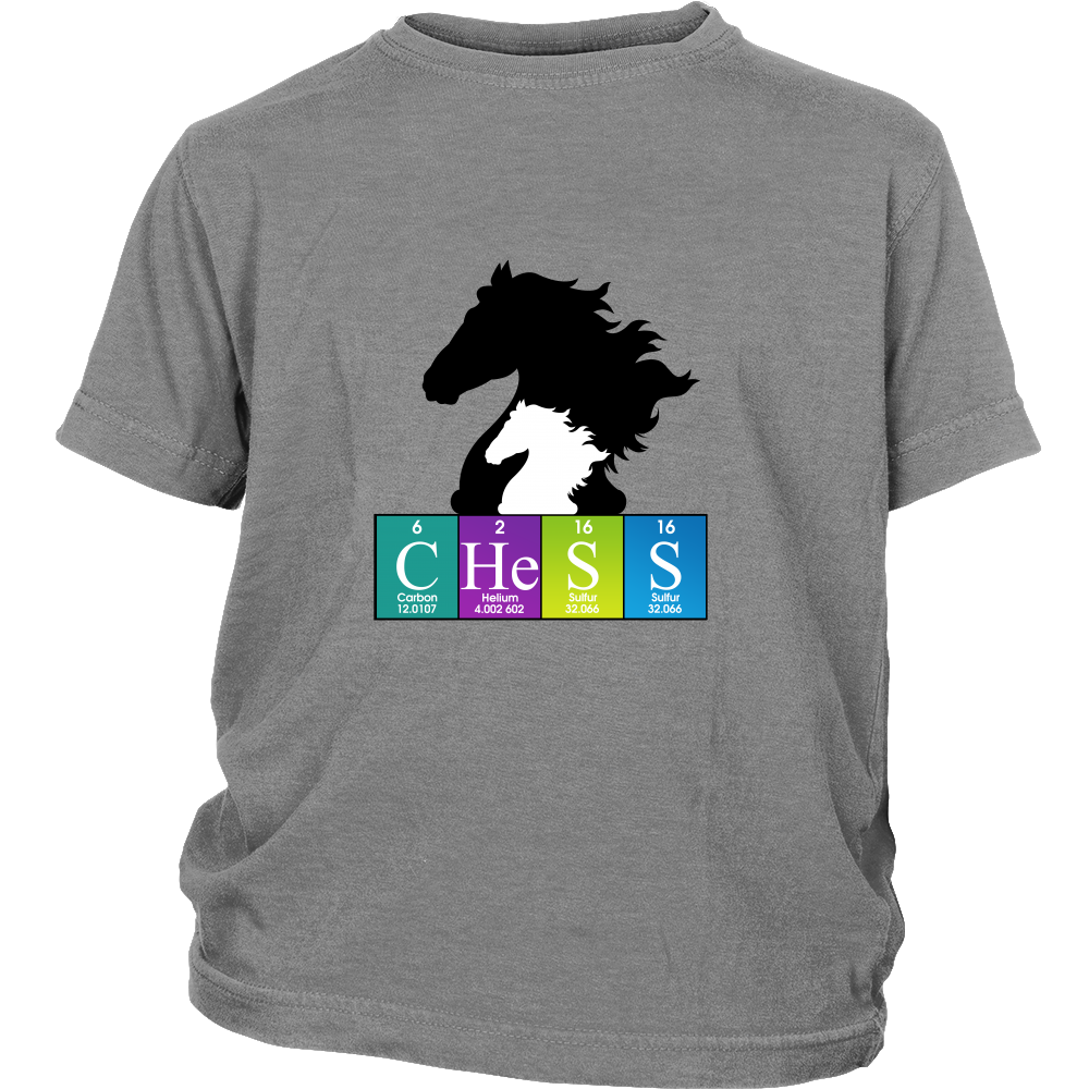 Chess Chemistry Periodic Table Youth T-Shirt