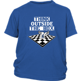 Think outside the box - Youth chess T-Shirt