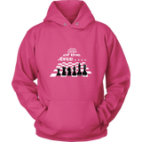 The dark side of the force - Chess board and pieces - Unisex Hoodie