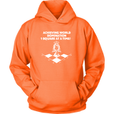 Achieving world domination one square at a time - Unisex Hoodie