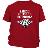 Think outside the box - Youth chess T-Shirt