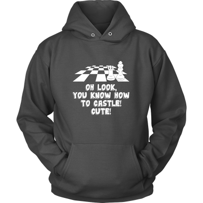 Oh look, you know how to castle... Cute! -  Unisex Hoodie