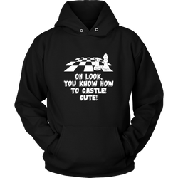 Oh look, you know how to castle... Cute! -  Unisex Hoodie