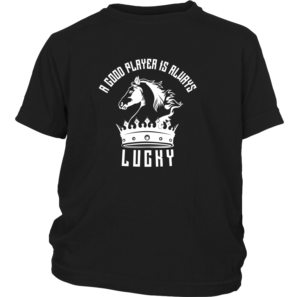A good player is always lucky - Youth T-Shirt