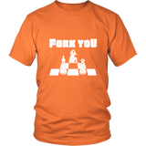 Fork you - Unisex Chess T-Shirt