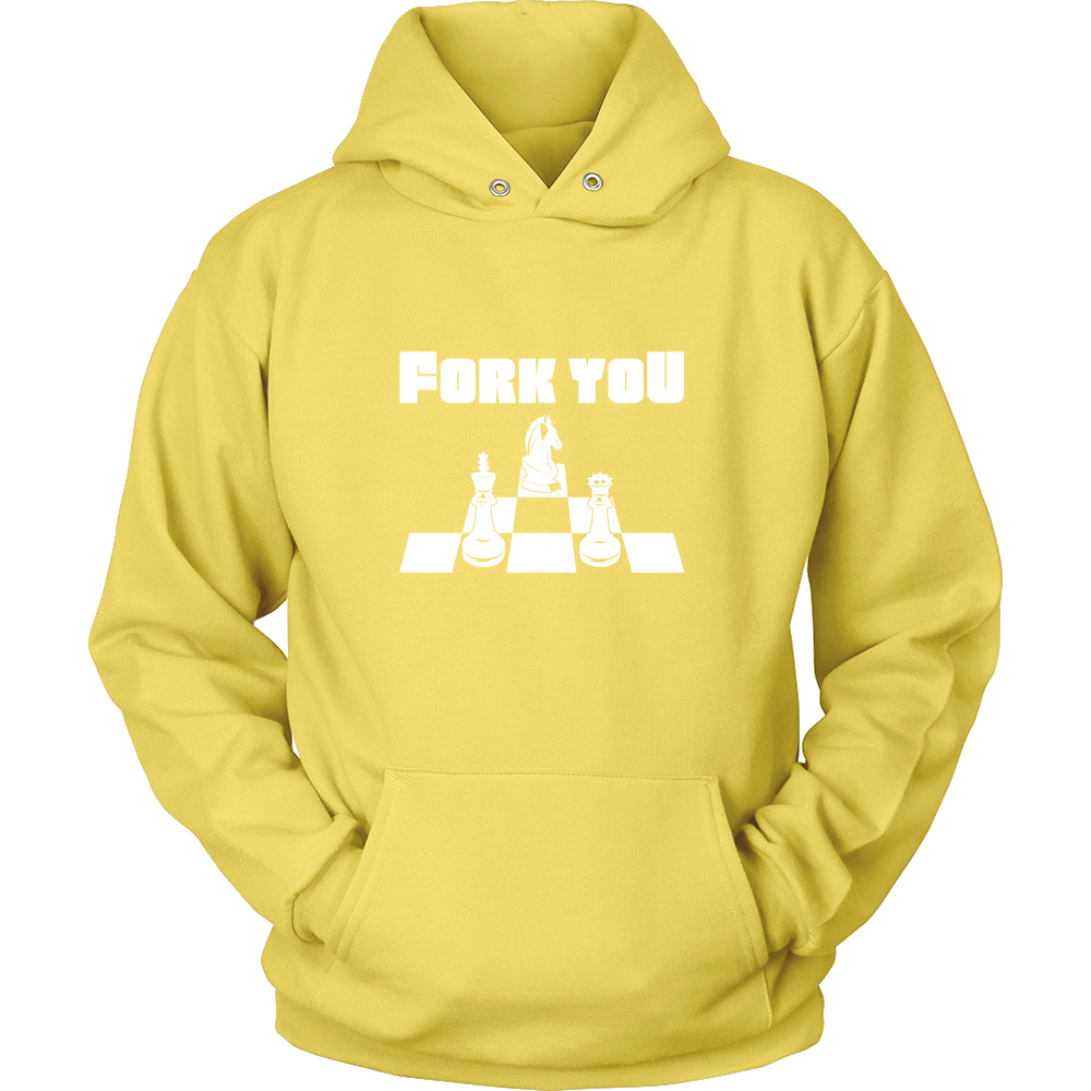 Fork you - Unisex Chess Hoodie