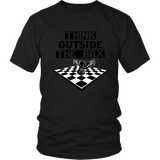 Think outside the box - men's and women's chess T-Shirt