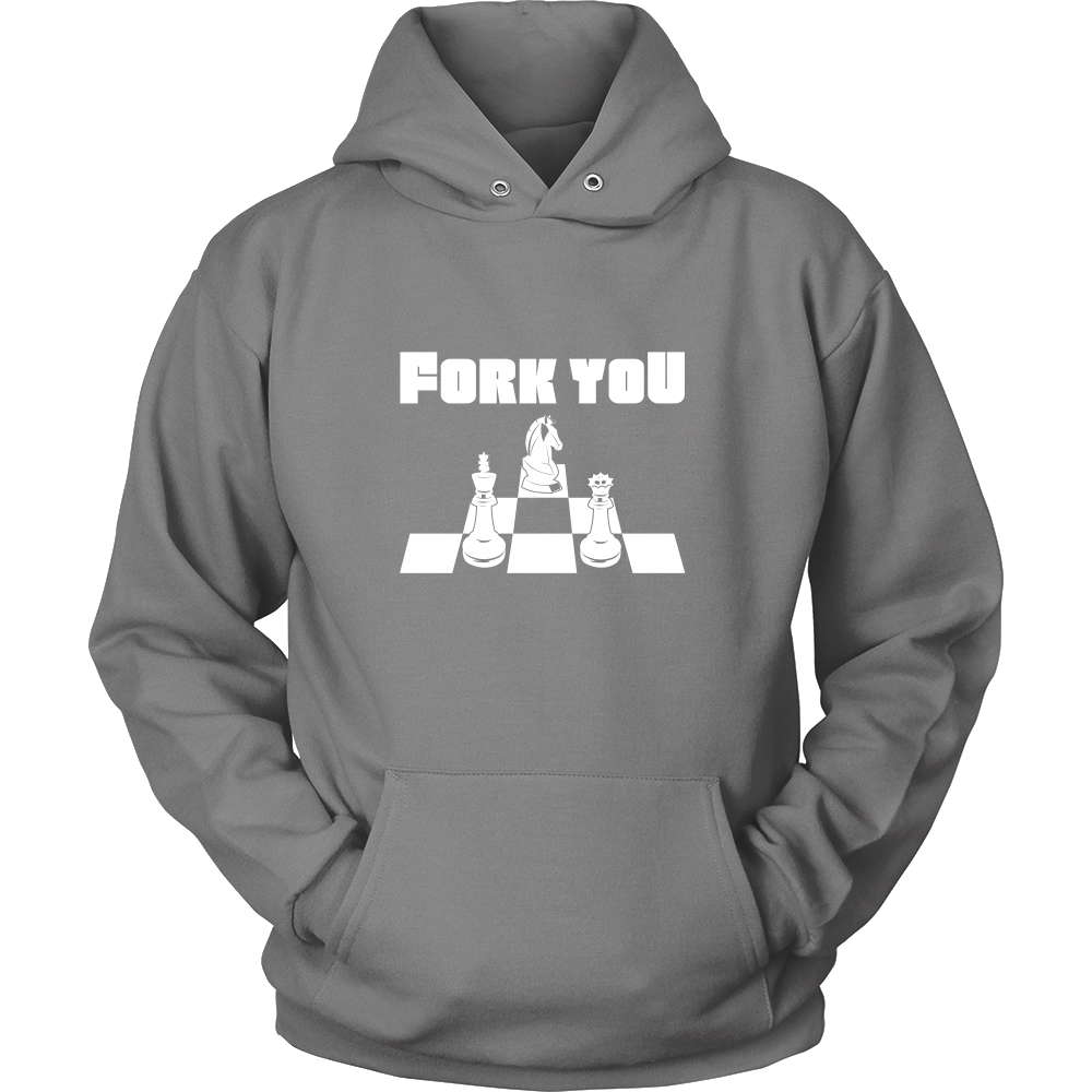 Fork you - Unisex Chess Hoodie