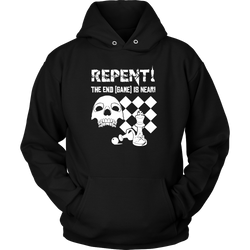 Repent! The end game is near - Unisex Chess Hoodie