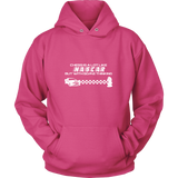 Chess is a lot like NASCAR but with some thinking - Unisex Hoodie