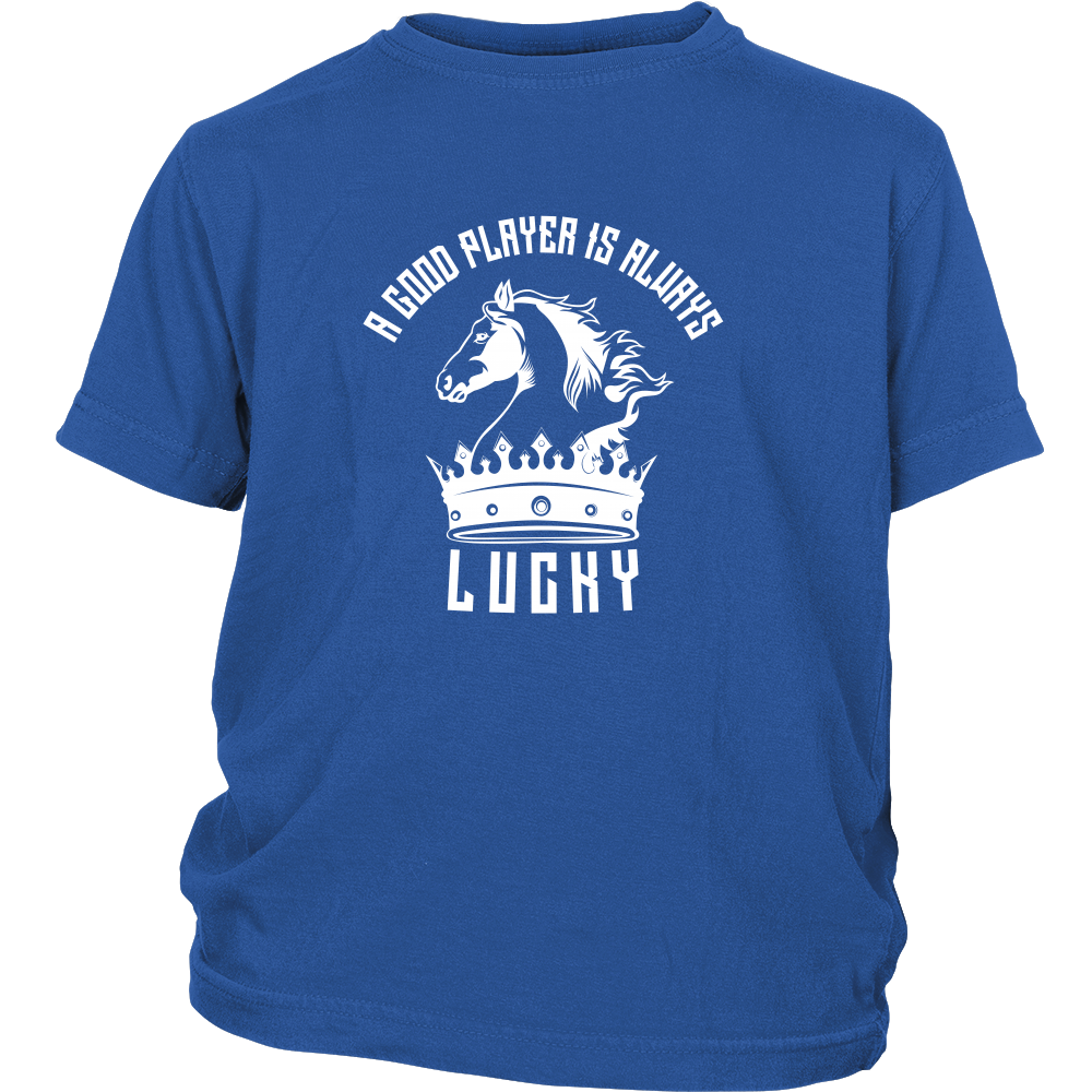 A good player is always lucky - Youth T-Shirt