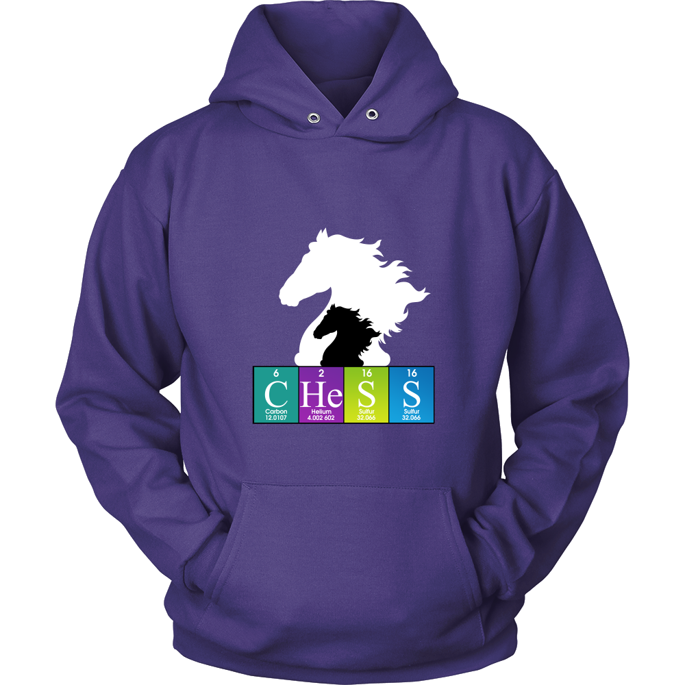 Chess Atomic Table - Unisex Hoodie