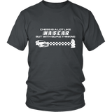 Chess is a lot like NASCAR but with some thinking - Unisex T-Shirt