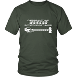 Chess is a lot like NASCAR but with some thinking - Unisex T-Shirt