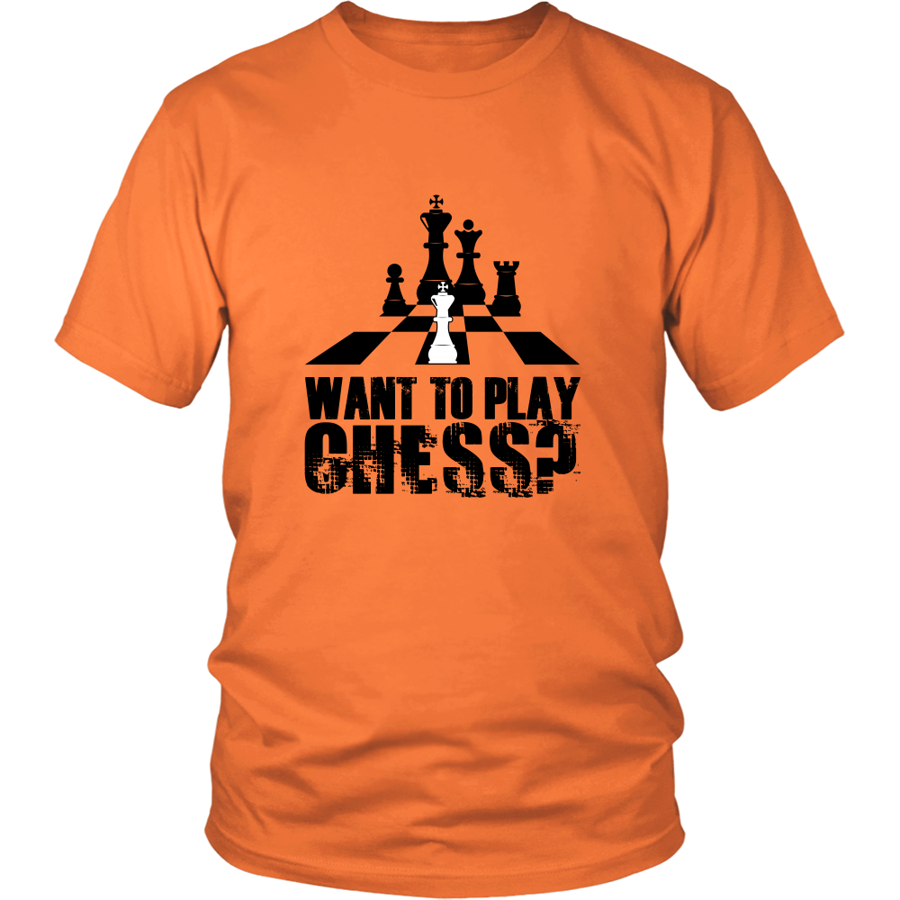Want to play chess? - Unisex T-Shirt