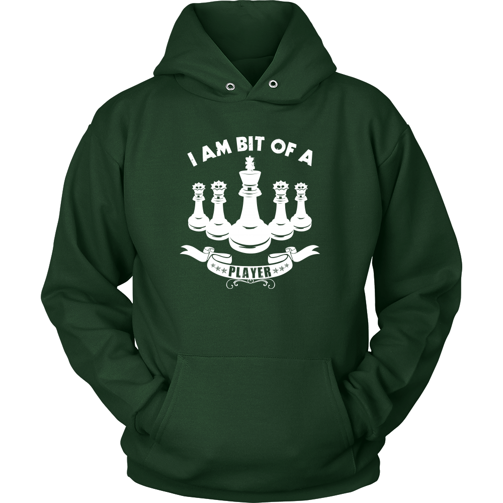 I am a bit of a player - Unisex Chess Hoodie