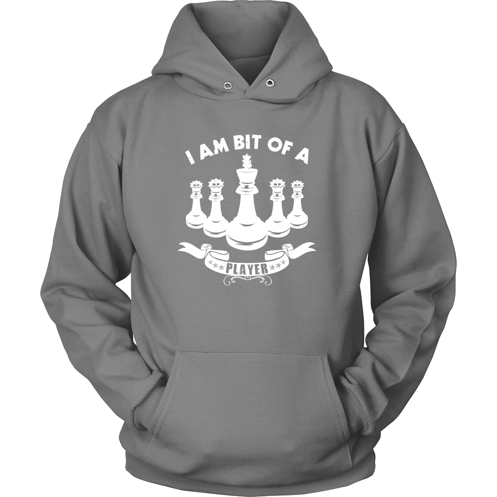 I am a bit of a player - Unisex Chess Hoodie