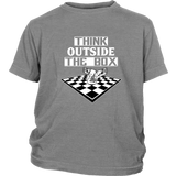 Think outside the box - Youth chess T-Shirt