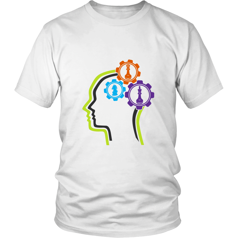 Chess in the mind - Chess Gears - Unisex T-Shirt