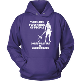 There are two kinds of people: Chess Players and Chess Pieces - Unisex Hoodie