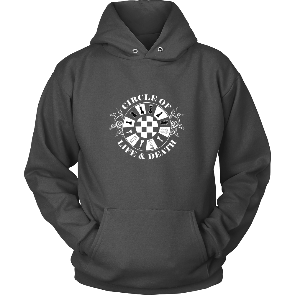 Chess - Circle of life and death  - Unisex Hoodie