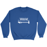 Chess is a lot like NASCAR but with some thinking - Crewneck Sweatshirt