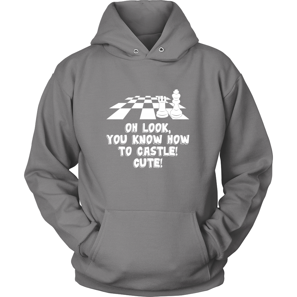 Oh look, you know how to castle... Cute! -  Unisex Hoodie