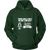 Think girls can't play chess? Try playing without your queen - Unisex Hoodie