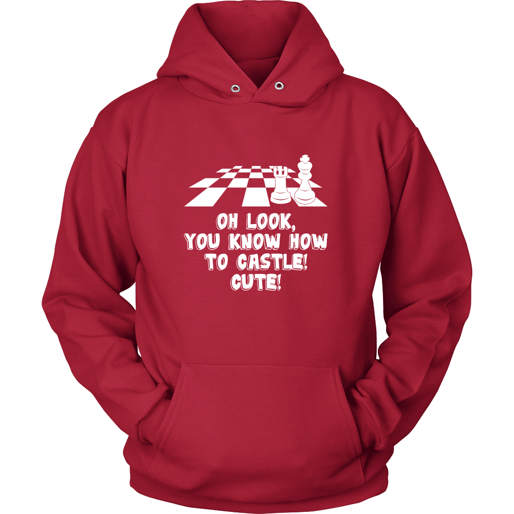 Oh look, you know how to castle... Cute! -  Unisex Hoodie