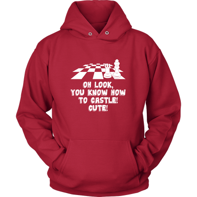Oh look, you know how to castle... Cute! -  Unisex Hoodie