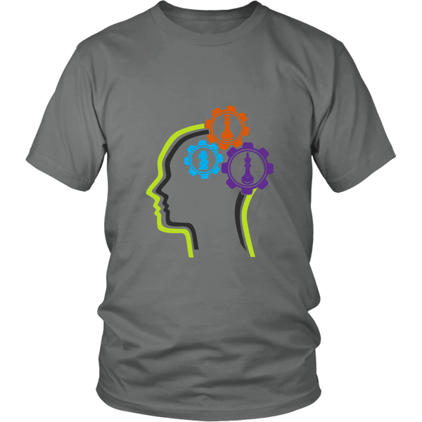 Chess in the mind - Chess Gears - Unisex T-Shirt