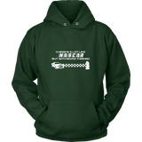 Chess is a lot like NASCAR but with some thinking - Unisex Hoodie