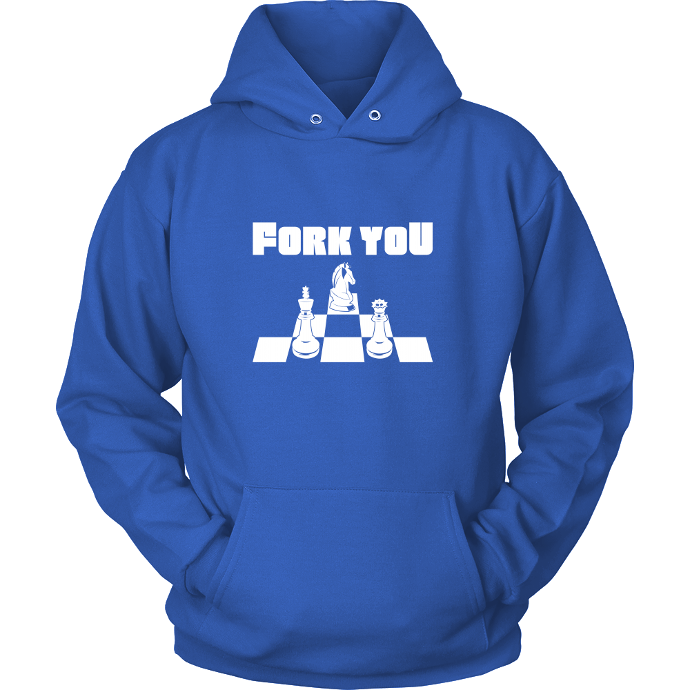 Fork you - Unisex Chess Hoodie