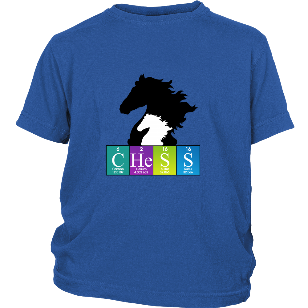 Chess Chemistry Periodic Table Youth T-Shirt