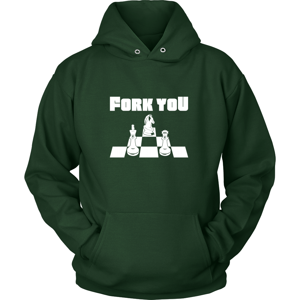 Fork you - Unisex Chess Hoodie