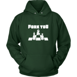 Fork you - Unisex Chess Hoodie