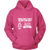 Think girls can't play chess? Try playing without your queen - Unisex Hoodie