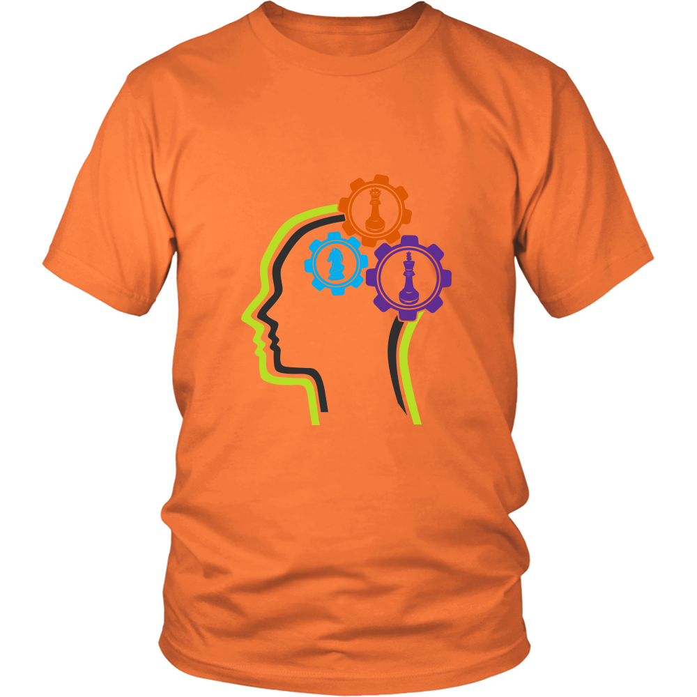 Chess in the mind - Chess Gears - Unisex T-Shirt