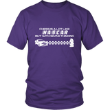 Chess is a lot like NASCAR but with some thinking - Unisex T-Shirt