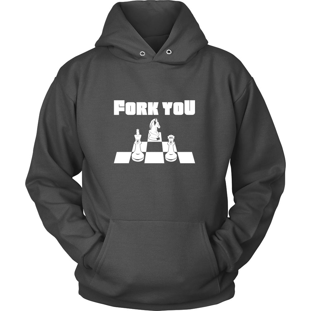 Fork you - Unisex Chess Hoodie