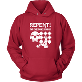 Repent! The end game is near - Unisex Chess Hoodie